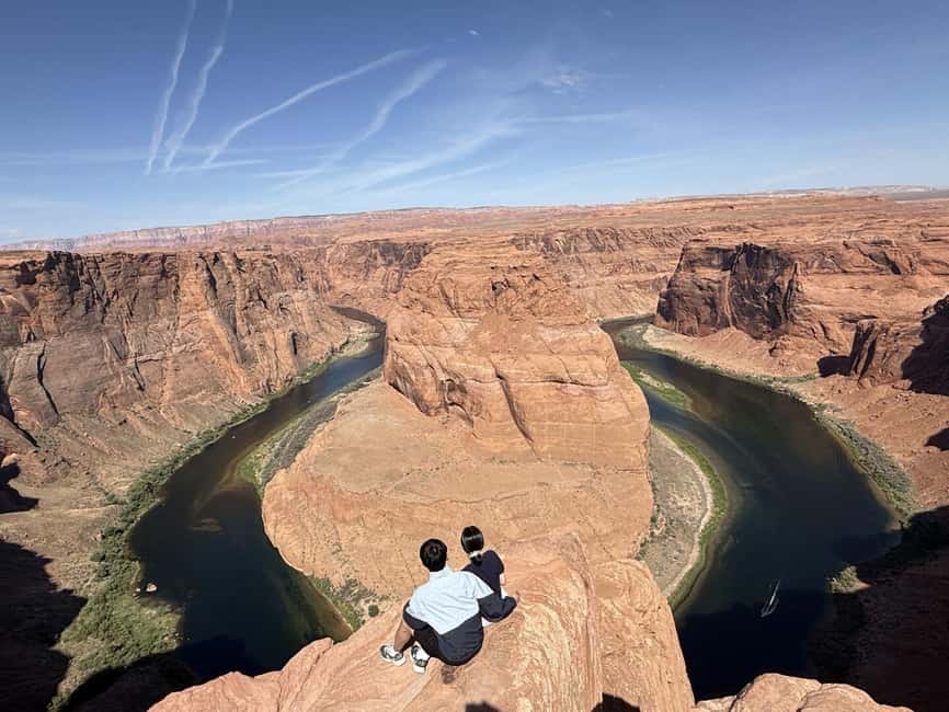 1-Day Grand Canyon Tour from Las Vegas: Stargazing & Sunrise - Lake Powell viewpoint: a break from sandstone corridors