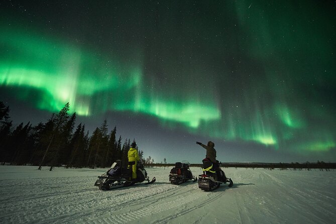 3 Hours Snowmobiling under Auroras and Night Sky - Snowmobile Comfort and Control: What the Included Gear Really Does