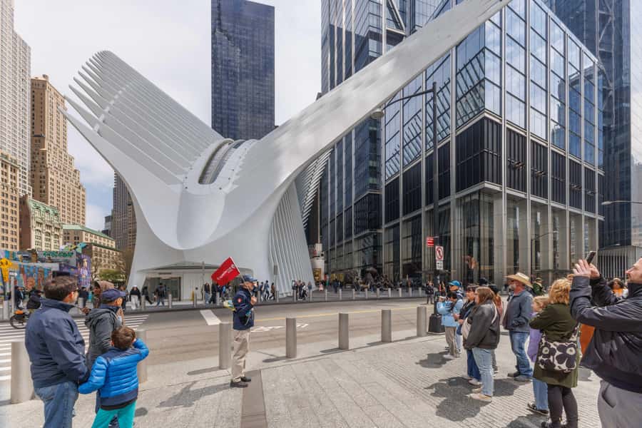 9/11 Memorial Tour + Museum and One World Observatory Option - One World Observatory option: skyline views from the top, with glass in between