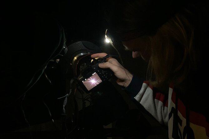 Astronomy Night - Family Stargazing in Finca Astronomica - Live astrophotography and the big-screen setup