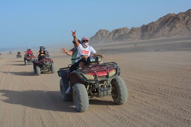 ATV horse stargazing - Sharm el Sheikh pick-up at 4pm and the ATV base reality check