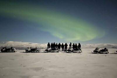 Björkliden/Abisko: Night Sky Snowmobile Tour - Where the pickup really is: Six Abisko meeting points