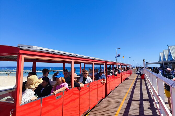 Busselton Jetty and Underwater Observatory - Return route: dairy farmlands, small towns, and Harvey cheese