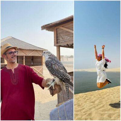 Doha: Night Desert Safari + Camel ride + Stargazing & Relax - Sealine Beach (Mesaieed): The Camel Ride Warm-Up