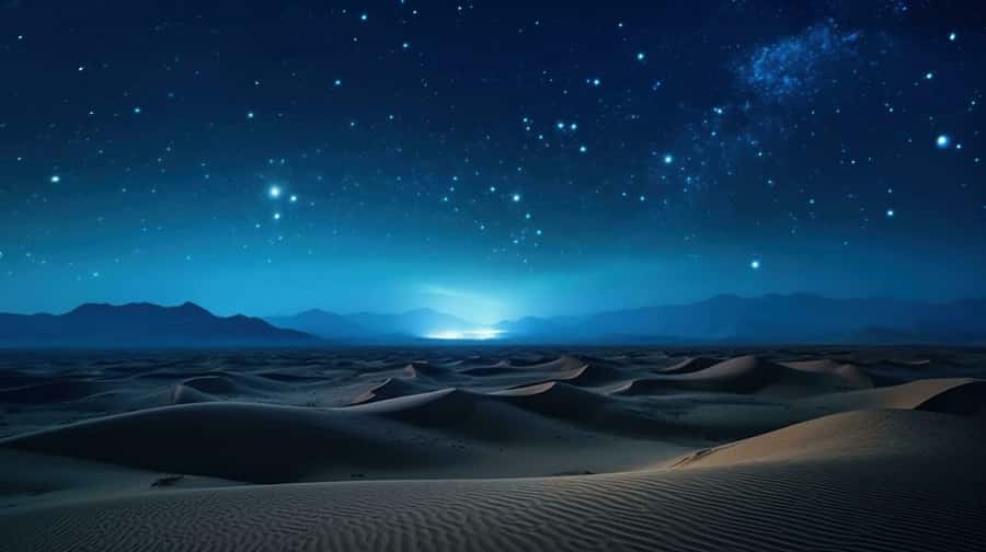 Doha Night Desert Safari Stargazing And Camel Ride - Camel ride and camp drinks: the calmer side of the desert