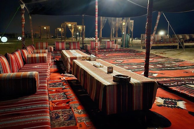 Doha Night Desert Safari Stargazing Dune Drive Camel Ride - Inland Sea Beach: the part that turns sand into a view