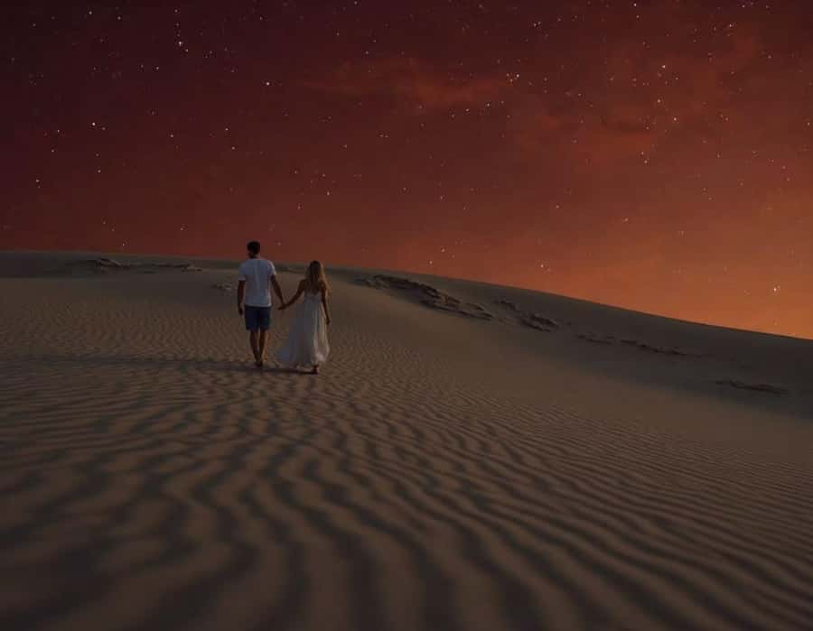 Doha : Night Desert Safari with Dune Bashing & Stargazing - Why the Inland Sea makes this safari feel different