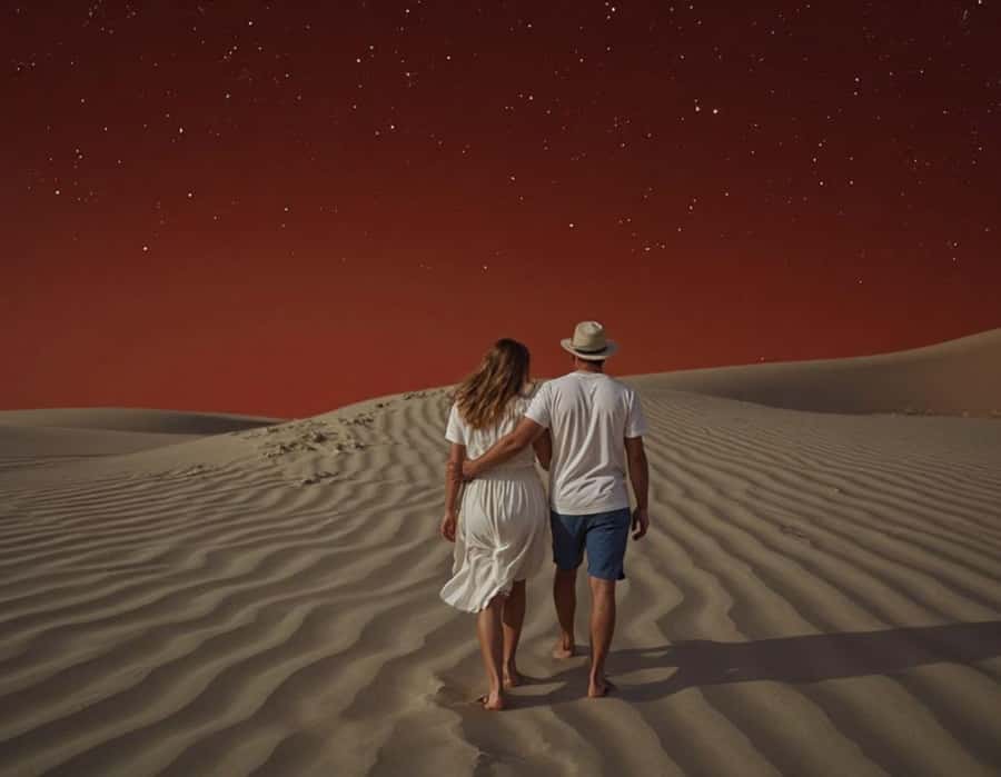Doha : Night Desert Safari with Dune Bashing & Stargazing - What the guide does well: from Shahzeb to Hamood