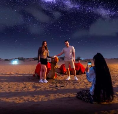 Doha: Stargazing Desert Safari w/ Dune Bashing & Camel Ride - Pickup from Doha and the ride that sets the tone