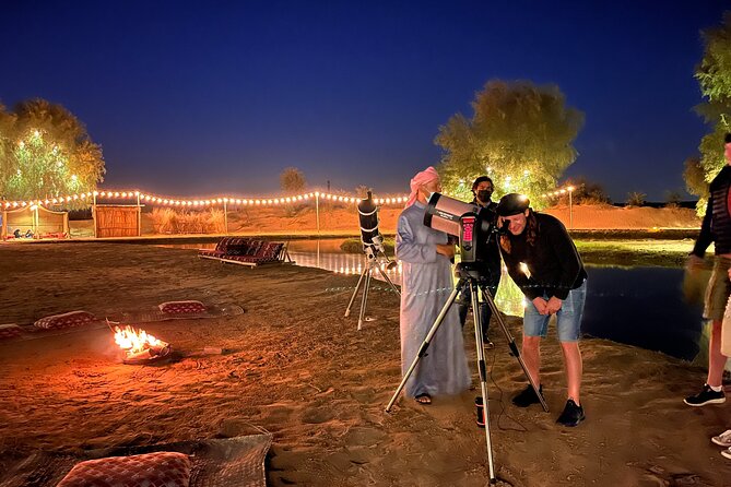 Dubai: Al Marmoom Oasis Vintage Safari: Camels, Stargazing & Meal - Entering Al Marmoom: Why This Desert Reserve Works