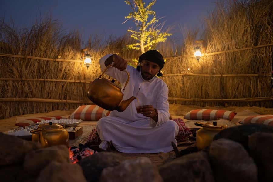 Dubai: Evening Desert Safari with Camel Ride & Stargazing - The wildlife walk: birds, gazelles, and real desert ecology