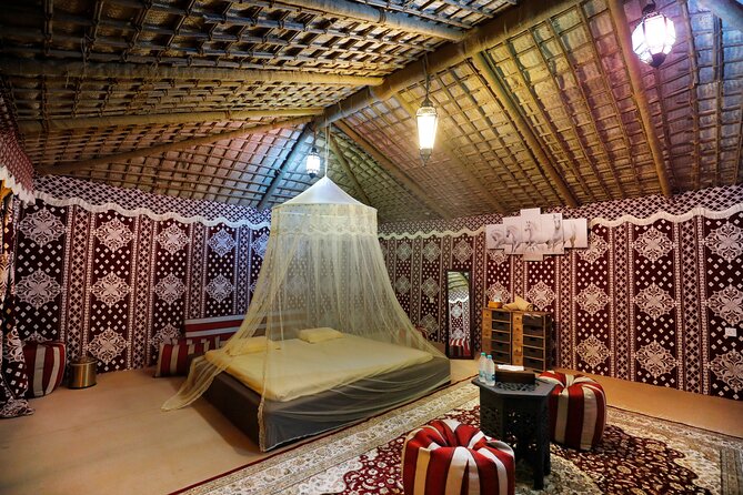 Dubai Overnight Desert Safari, BBQ & Stargazing at Al Khayma Camp - Sunrise camel time and Arabic breakfast: the gentle ending