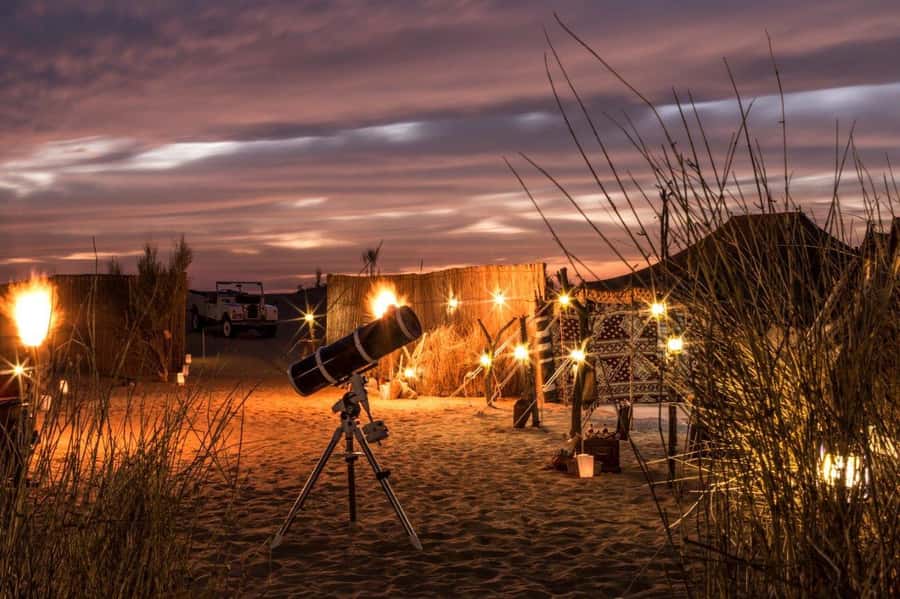Dubai: Private Night Safari & Astronomy with 3-Course Dinner - Key points that make this night safari worth your time