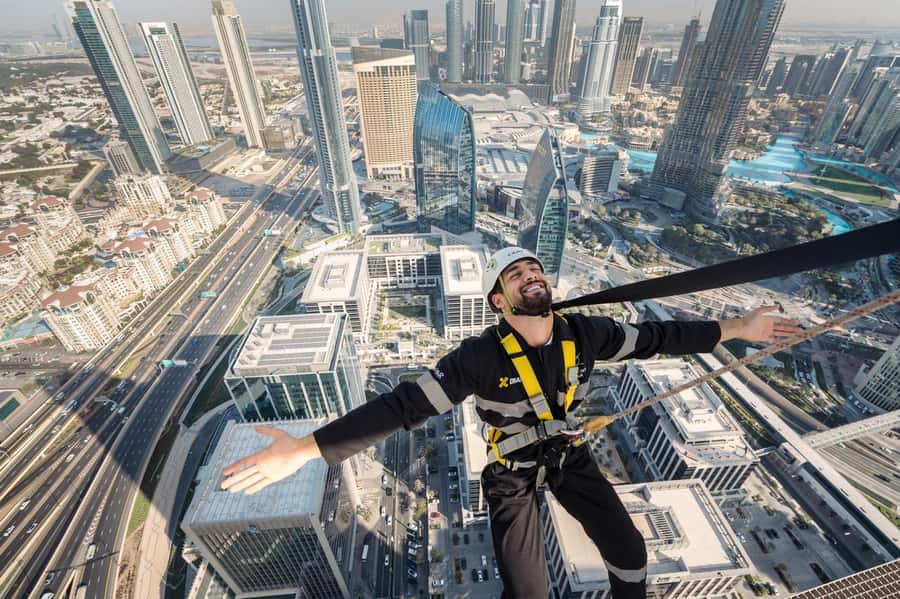 Dubai: Sky Views Observatory Ticket with Optional Extras - Sky Glass Slide: short, fast, and more intense than the time suggests