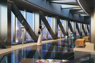 Dubai Sky Views Observatory Tickets with Glass Slide Ride - Inside the observatory: views, photo stops, and pacing