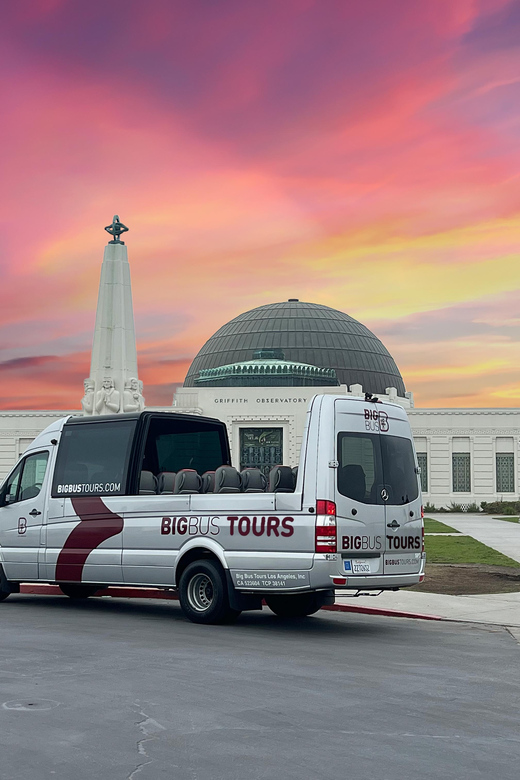 From Los Angeles: Griffith Observatory Open-top Sunset Tour - Up Mt. Hollywood on an Open-Top Ride That Feels Like Sightseeing, Not Transit