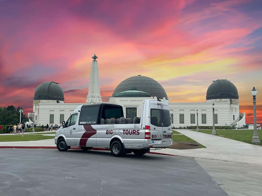 From Los Angeles: Griffith Observatory Open-top Sunset Tour - Griffith Observatory in 30 Minutes: How to Use Your Time Wisely