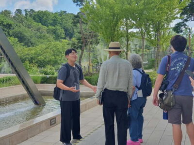 From Seoul: Closest Observatory to DMZ & Suspension Bridge - Aegibong Peace Eco Park: Hill 154, displaced families, and the peace-bridge design