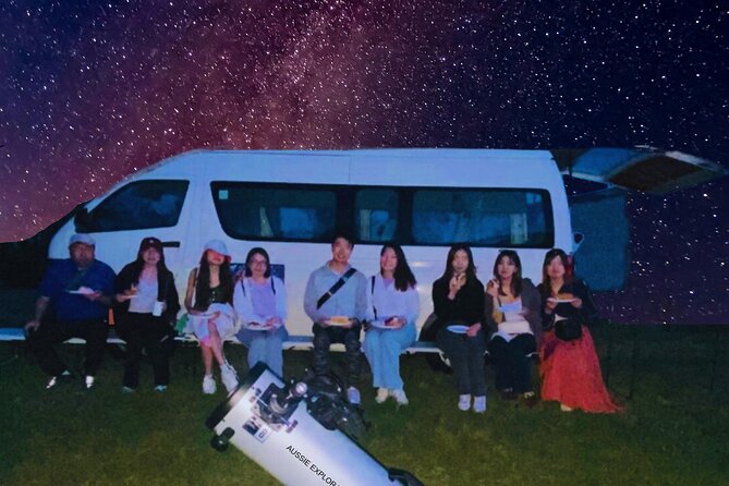 Gold Coast: Glow Worms, Sunset & Stargazing with BBQ dinner - Telescope stargazing with a phone Milky Way photo: the hands-on astronomy