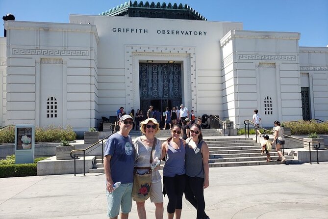 Griffith Observatory Insider Tour - Einstein statue photo moment and the Hollywood Sign views