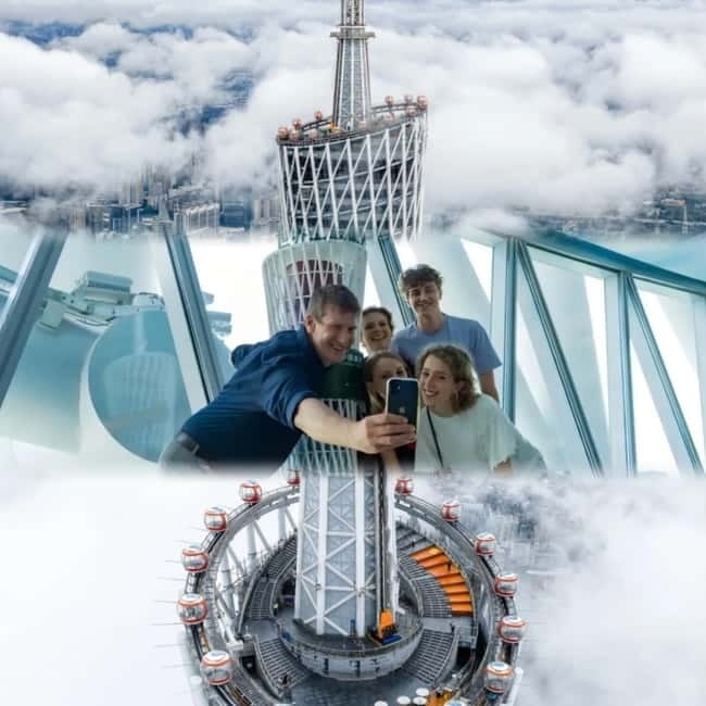 Guangzhou Tower 433m White Cloud Observatory - Getting Your Tickets at Guangzhou Tower West Ticket Office
