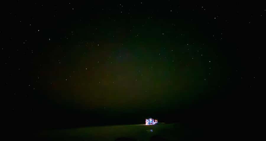 Holbox: Bioluminescence by Kayak and Stargazing. - Swimming in the Dark: Watching Your Movements Become Light