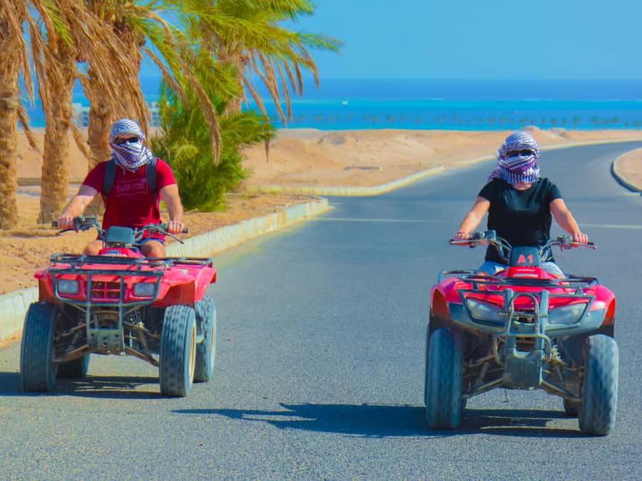Hurghada: Quad Bike, Camel, Show, Dinner, & Stargazing Trip - Camel Ride: Small Time, Real Desert Flavor