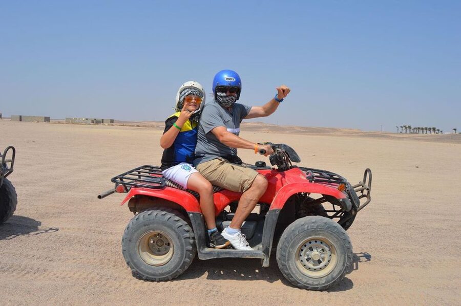 Hurghada: Safari 5</em>1 Quad, Stargazing, Horse ride w/ Dinner – Sunset from the mountain (or close to it): the timing matters’ /><br />
The plan is built around enjoying sunset views—often from a mountain viewpoint—before dinner. This part is a big part of the emotional arc: you’re riding hard, then you slow down to watch the light change.</p>
<p><p>Here’s the consideration: if the day runs behind, the exact sunset location can shift. One traveler said they missed the mountain sunset and watched from the beach instead, after waiting for pickup timing and transport. To protect yourself, don’t assume sunset will be perfectly executed—ask your guide or driver what the timing looks like once you’re on the ground.</p>
</p>
<p><p>When it goes right, sunset here is a strong memory-maker. Even if you’ve seen sunsets before, desert light hits different.</p>
</p>
<h2 id="bedouin-dinner-and-bbq-buffet-whats-on-the-table">Bedouin dinner and BBQ buffet: what’s on the table</h2>
<p><img width="900" height="598" decoding="async" src=