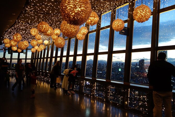 Japan Tokyo Tower Observatory Deck E-Ticket - Getting around inside: views, glass, exits, and those steps