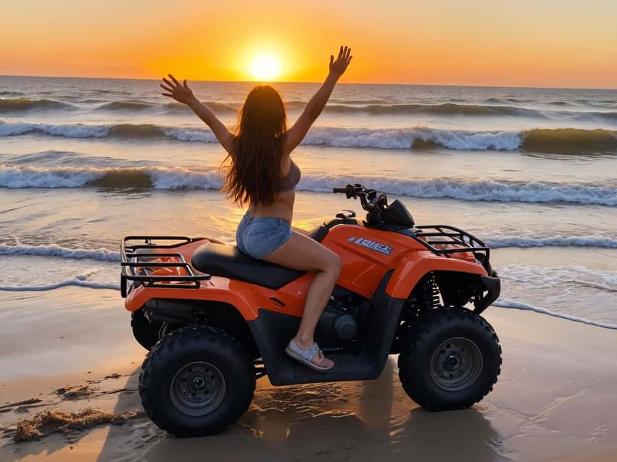Makadi Bay: ATV, Sea View, Camel, Stargazing, Dinner & Show - The 2-hour ATV experience: how the ride actually feels