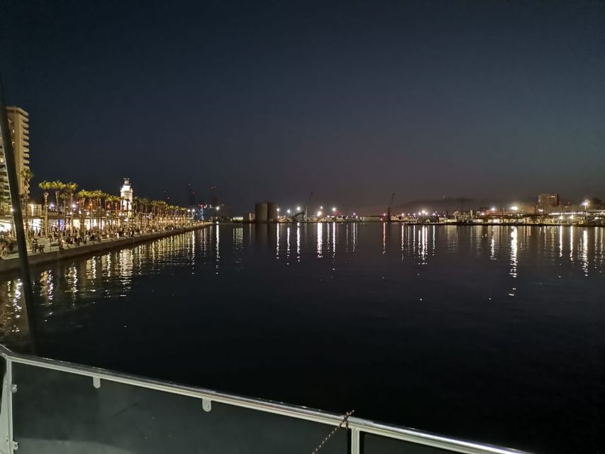 Malaga: A Sea of Stars Nighttime Stargazing Catamaran Tour - On board: cava, live music, and the bar service reality