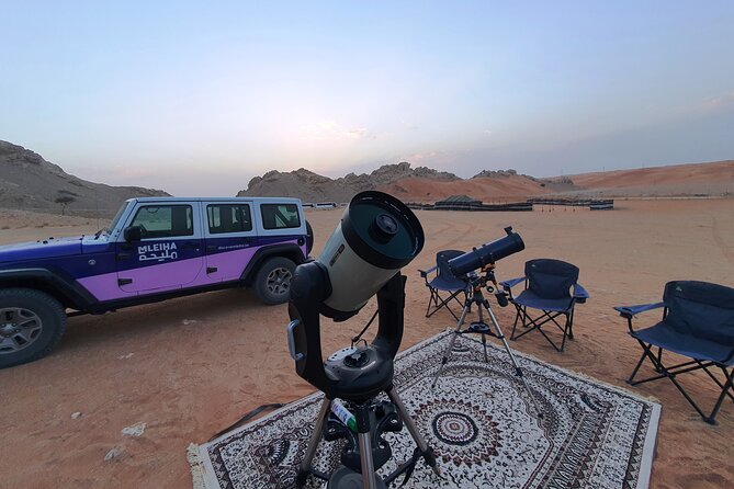 Mleiha Dubai Desert Overnight Camping Stargazing with BBQ Dinner - Morning Trek and the Calm Fade-Back to Dubai