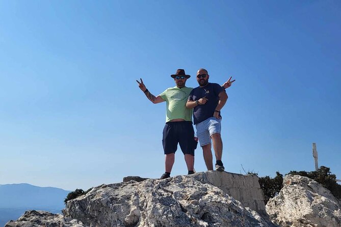 Mount Juktas, the observatory of CRETE ZEUS face mountain - Stironas lunch: traditional food plus more raki and wine