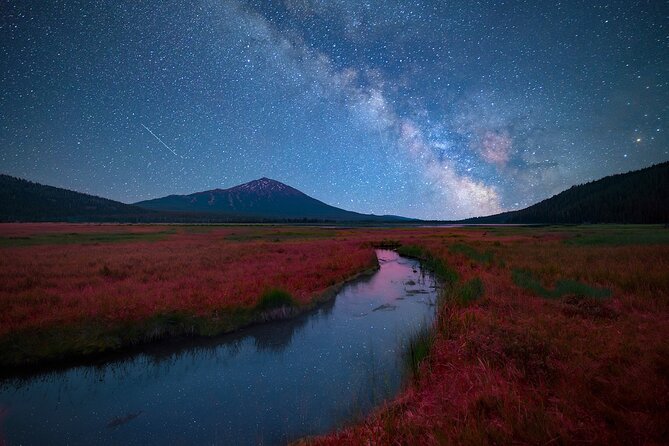 Night Sky Private Photo Tour - Central Oregon’s night sky session: moonlit scenes vs Milky Way and star trails