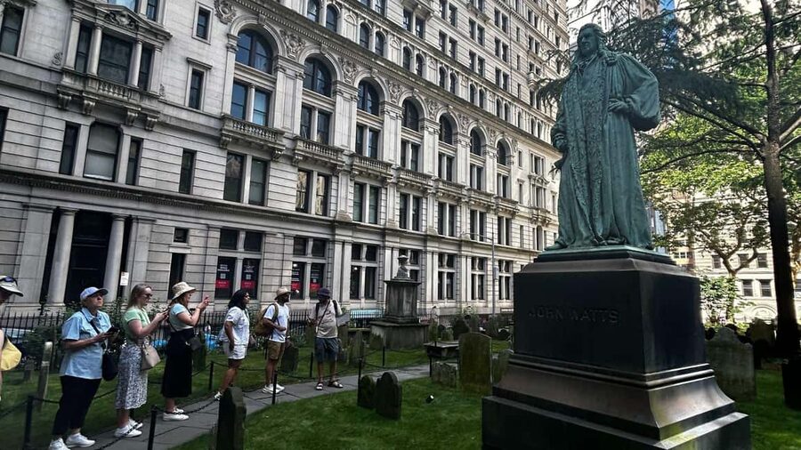 NYC Lower Manhattan Walking Tour & Freedom Tower Observatory - Trinity Church’s Gothic Revival: Architecture With Human Connections