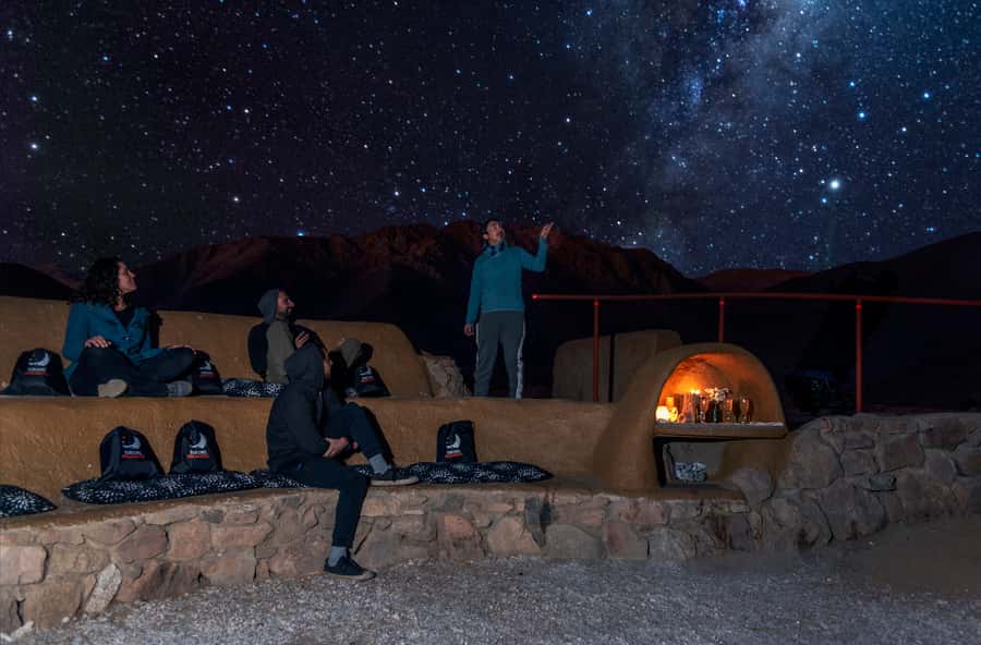 Pisco Elqui: Mountaintop Stargazing and Night Portrait - The Main Viewing Block: Thousands of Stars, Then a Better Search