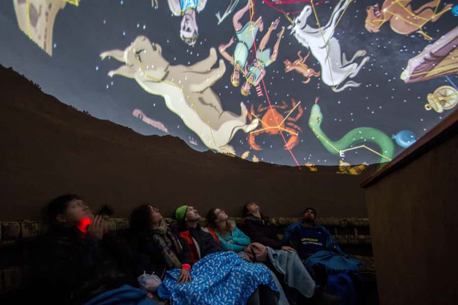 Planetarium Cusco OFFICIAL SITE: Andean Astronomy experience - Outside stargazing with telescopes: weather is the boss