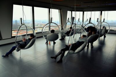 Prague TV tower - Observatory - Inside the Tower: Views, the Film, and the Černý Sculptures