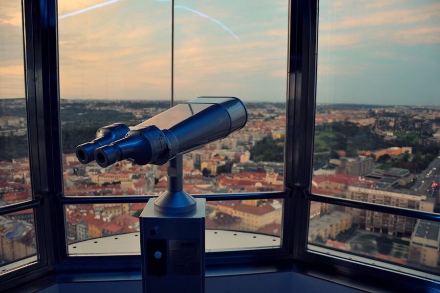 Prague: Žižkov TV Tower Observatory Entry Ticket - Food and Drinks Nearby: Don’t Count on a Same-Day Table