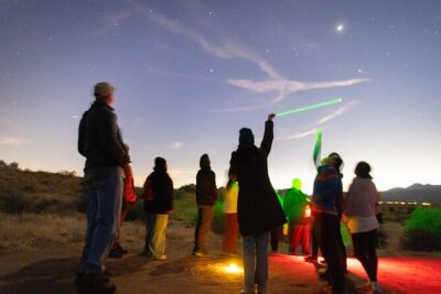 Professional Stargazing in Moab - Zero-Gravity Comfort: Yogibo Loungers, Blankets, and Binoculars