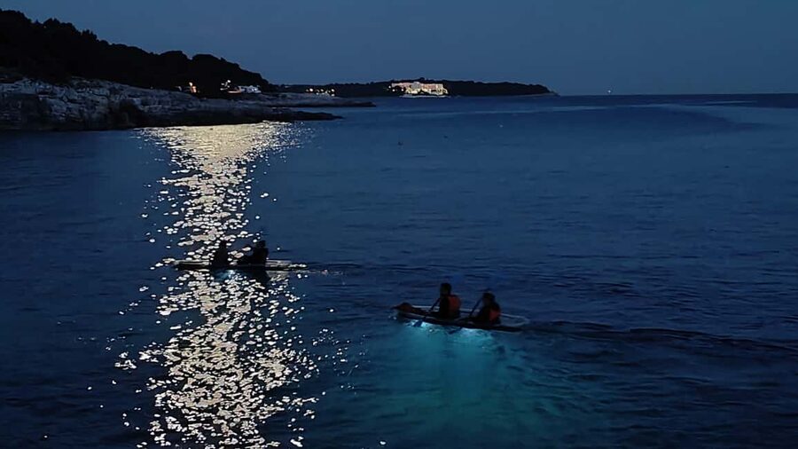 Pula: Night Tour in Transparent Kayak with Stargazing - Key things to know before you go