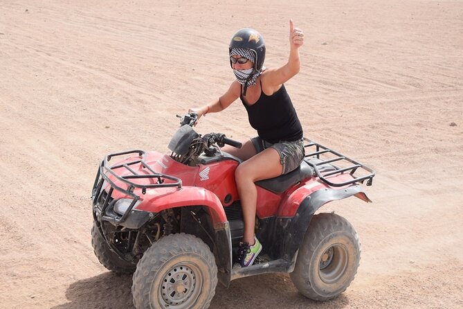 Quad biking, camel riding and stargazing in Sharm el Sheikh 5x1 - Quad Biking in the Desert: Ride Time, Dust Level, and How to Enjoy It