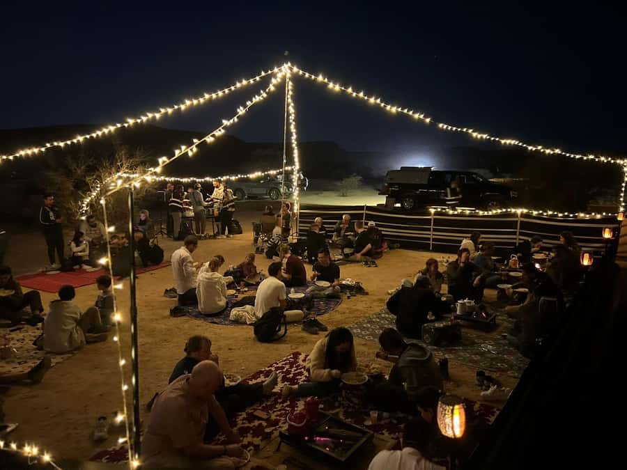 Riyadh: Edge Of The World, camels &Stargazing with 4x4 - Camel farm + Arabian ghazals park stops: quick, fun, and very “Saudi”