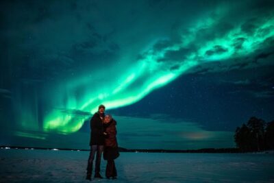 Rovaniemi: Night Sky lappish Barbecue - Pickup, the Minivan Ride, and Why the 20 to 50 km Drive Matters