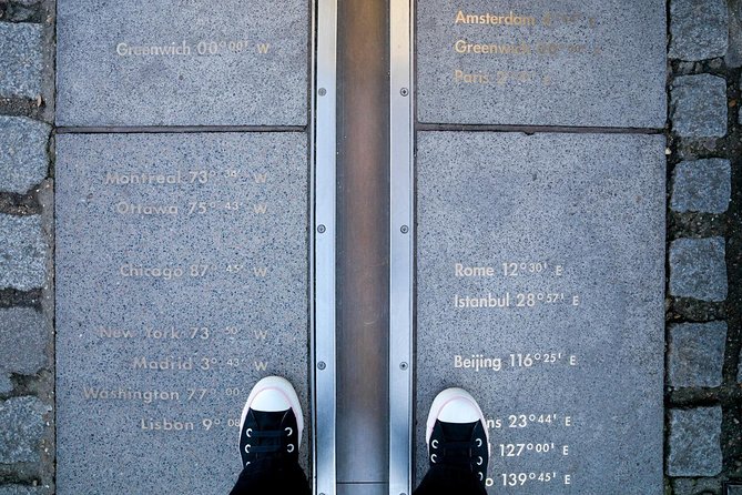 Royal Observatory Greenwich & Prime Meridian Entry Ticket London - Meridian Courtyard: the moment you stand on both hemispheres