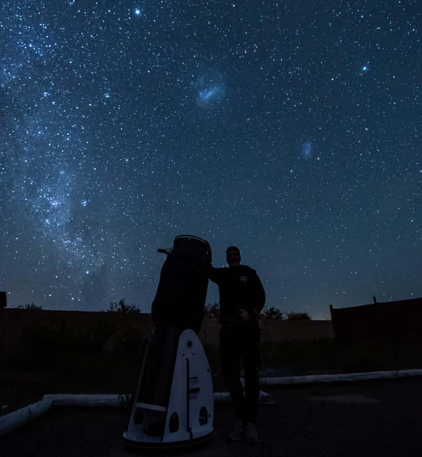 San Pedro de Atacama: Astro Tour with big telescopes - The visitor center setup: Chakana + water mirror