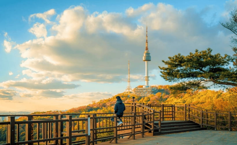 Seoul: N Seoul Tower Observatory Ticket - n.Grill revolving restaurant: dining with a moving skyline