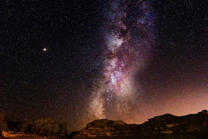Stargazing Adventure in Jordan - Group 1 Under the Green Laser: Find Constellations Fast