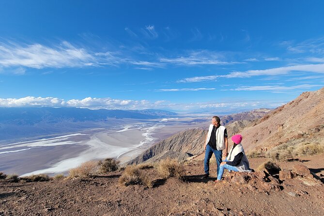 Sunset and Stargazing Tour in Death Valley National Park - Death Valley viewpoints that earn their time: park sign, Dante’s View, Badwater
