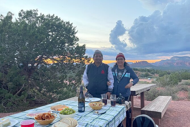Sunset Sedona Sacred Places -gourmet picnic dinner and stargazing - What this sunset Sedona day is really about